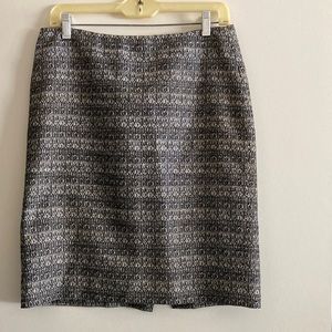 Anne Klein B&W skirt, hits just above the knee